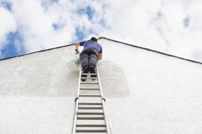 Peinture extérieure à Bésayes — façades et ravalement